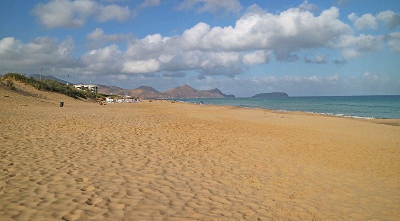 gouden strand porto santo