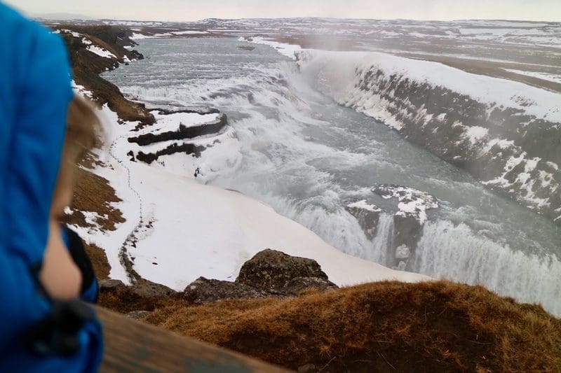 Gullfoss waterval golden circle