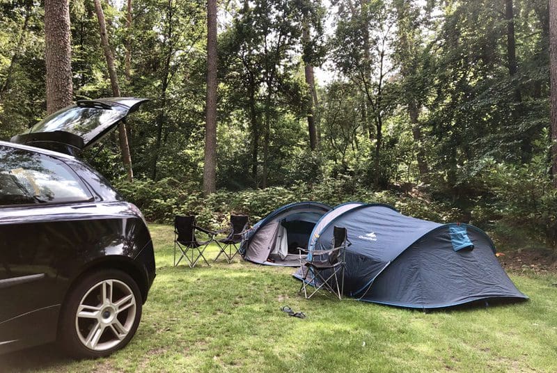 natuurplek camping jutberg