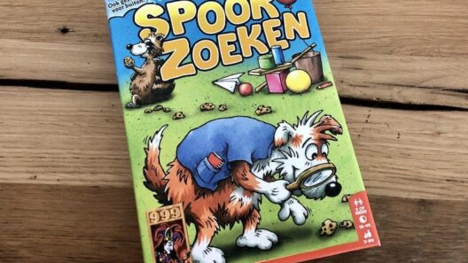 review spoorzoeken speurtocht spel