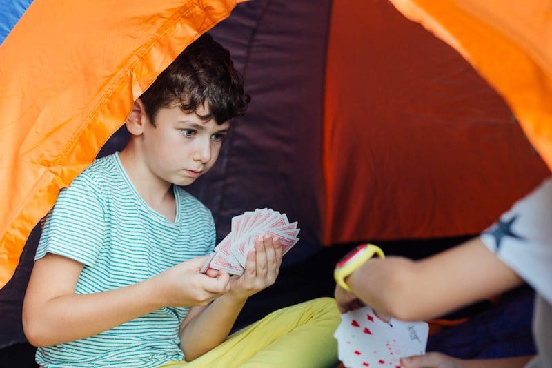 spelletjes camping activiteit