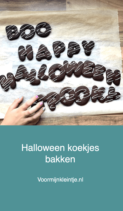 koekjes bakken halloween