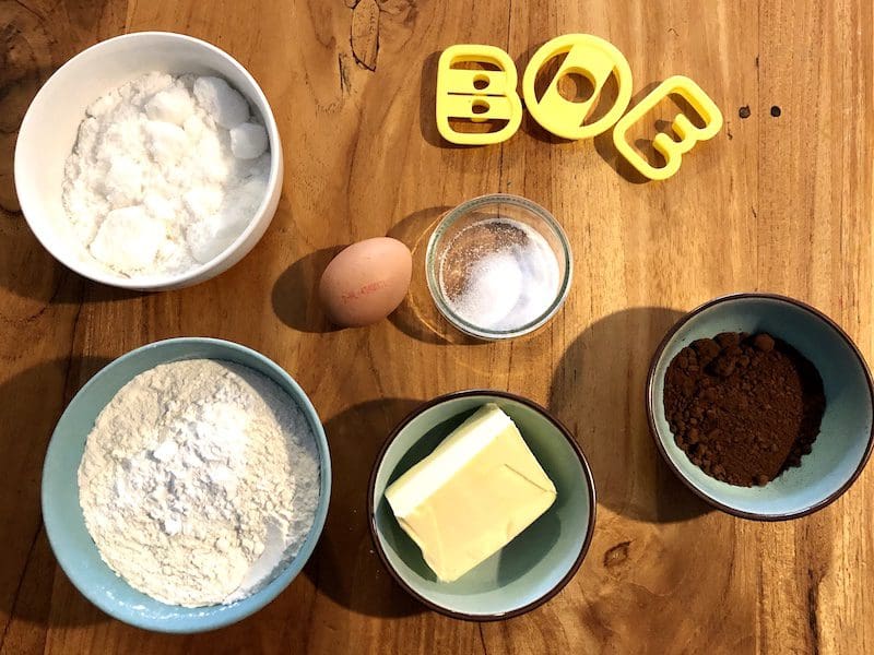 ingredienten halloween koekjes