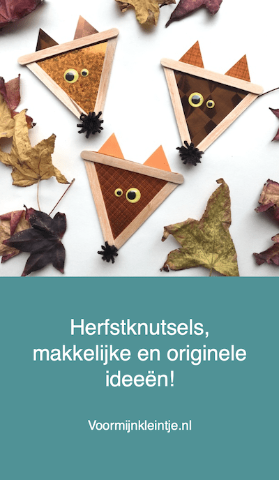 schreeuw Meyella Ik heb het erkend Herfstknutsels, makkelijke en originele ideeën! – Voormijnkleintje.nl