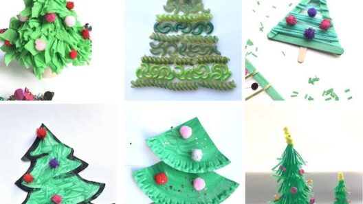 kerstknutsels bomen