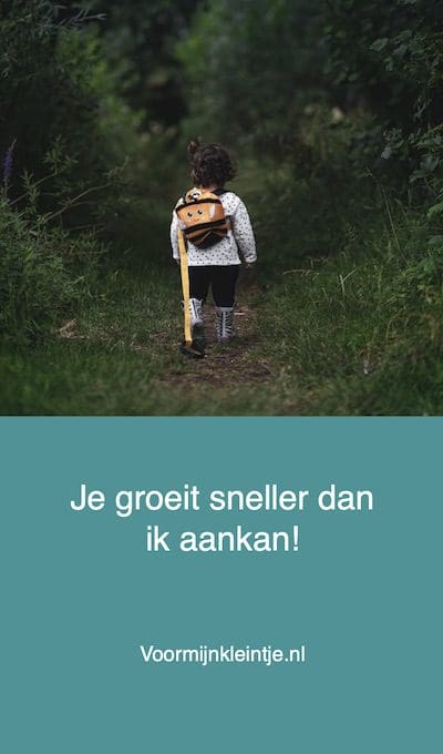 kinderen groeien snel