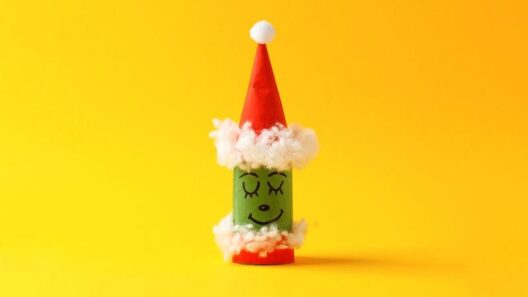 kerst knutselen wc rol