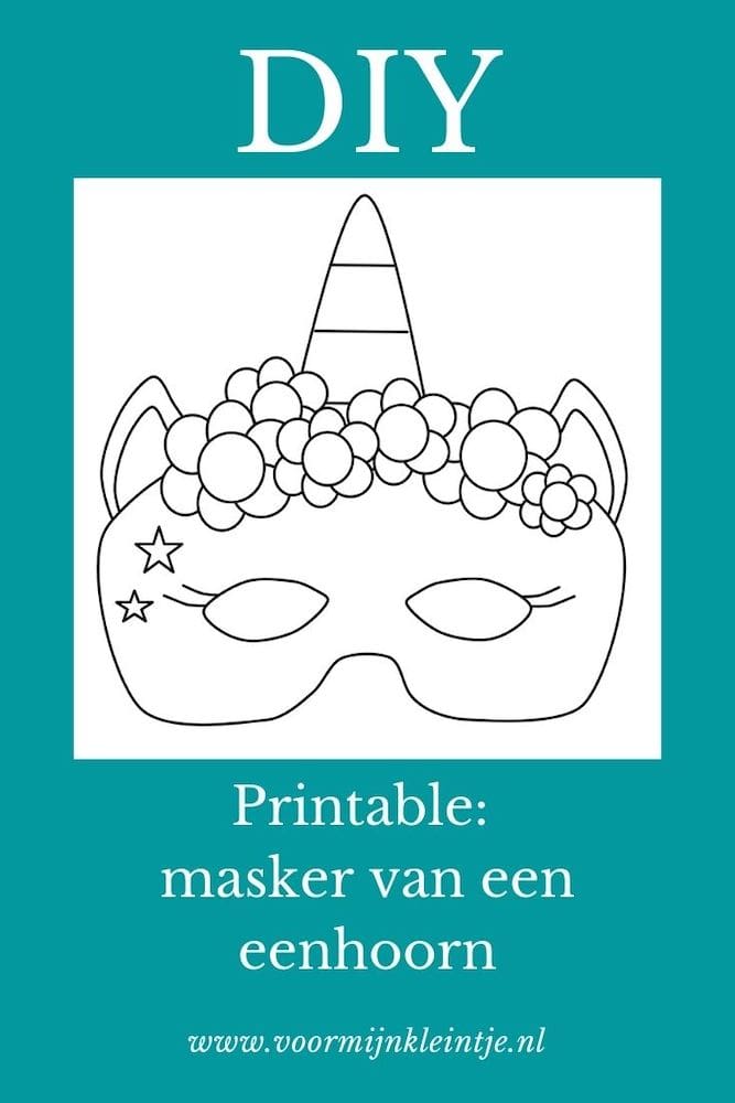 Maskers maken (lekker makkelijk deze printables)