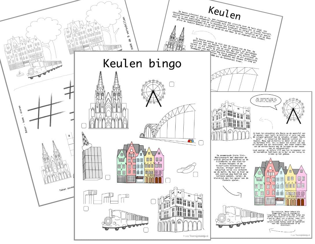 Speurtocht bingo door Keulen