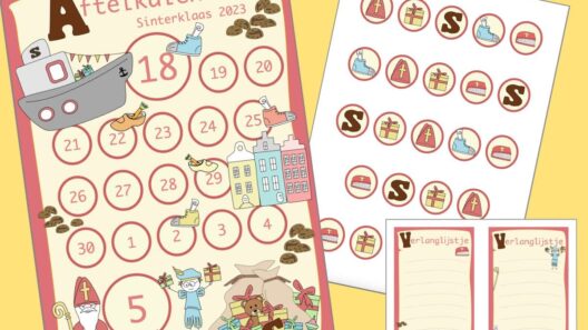 sinterklaas aftelkalender 2023