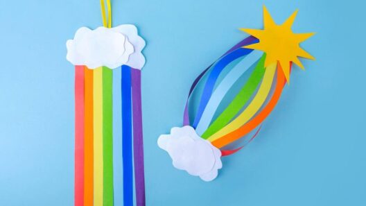 regenboog knutselen