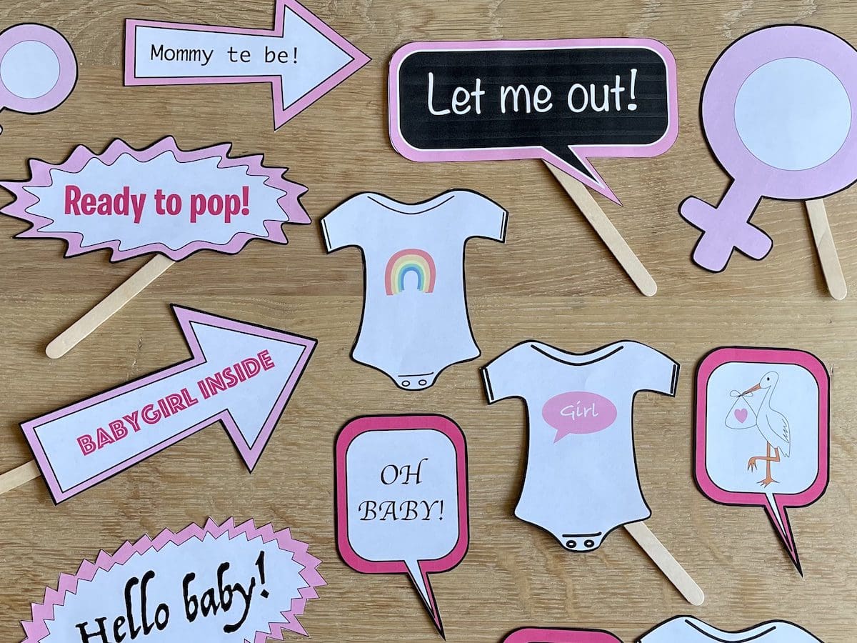 Het is een meisje! Babyshower ideeën én printables