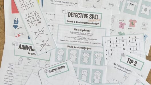 vakantie spel onderweg