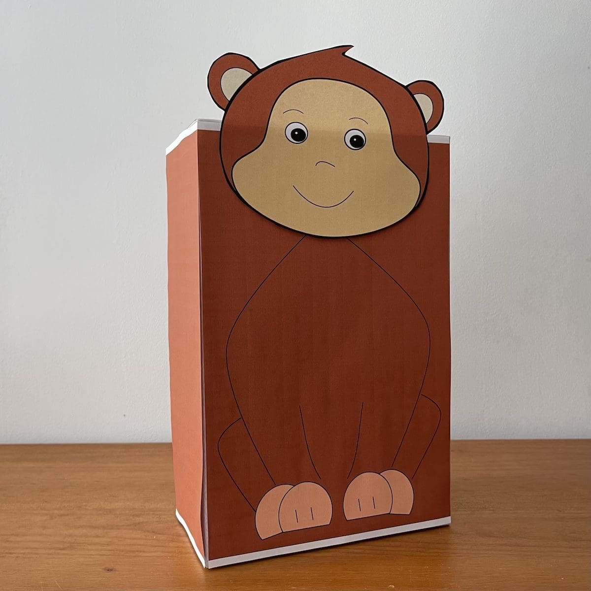 Makkelijke aap surprise maken – printable