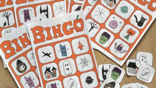 halloween bingo