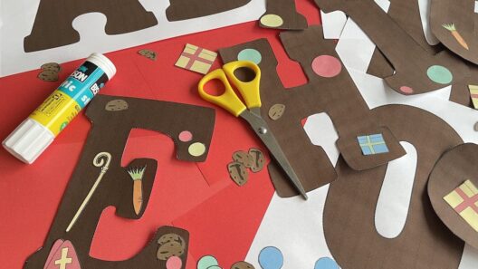 versieren chocoladeletters