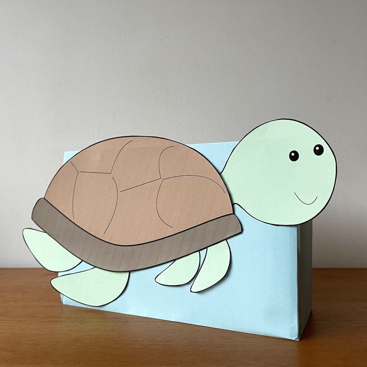 Makkelijke schildpad surprise maken – printable