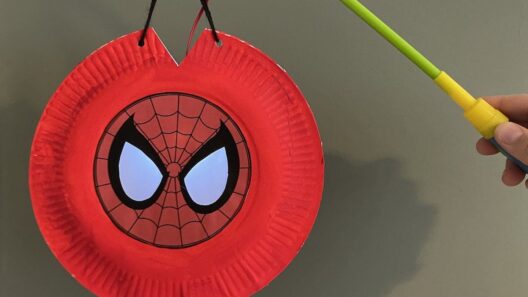 spiderman lampion