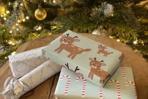 gratis kerst inpakpapier