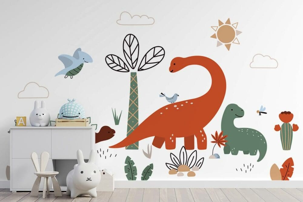 behang kinderkamer thema