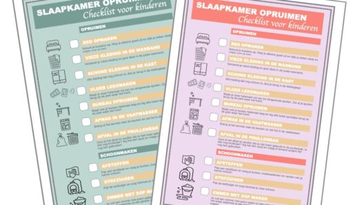 slaapkamer opruimen checklist