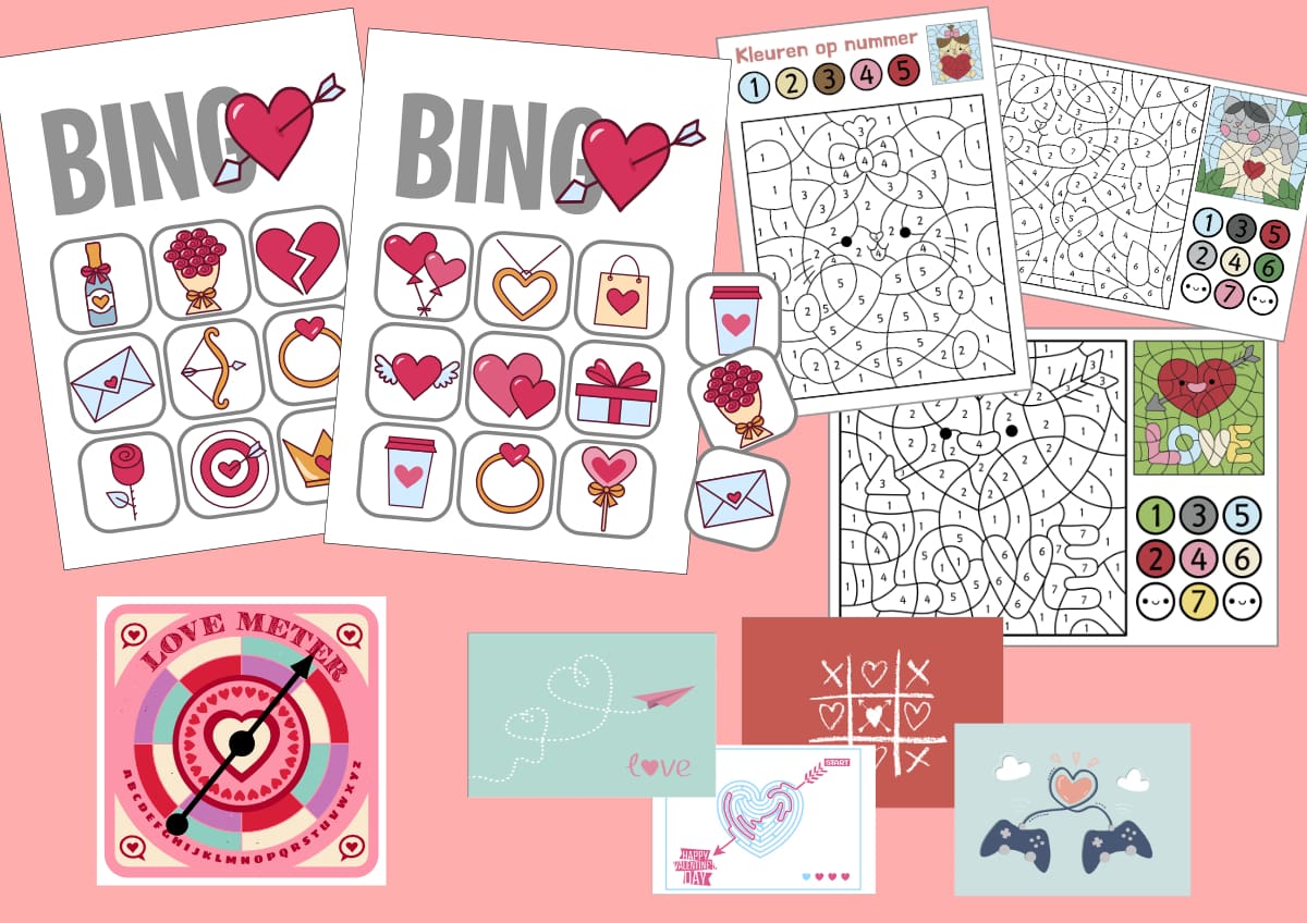 valentijnsdag printables gratis
