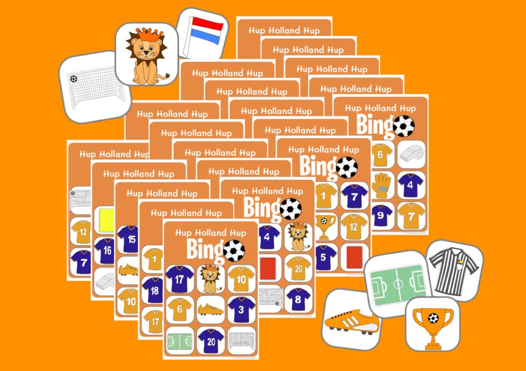 holland voetbal bingo