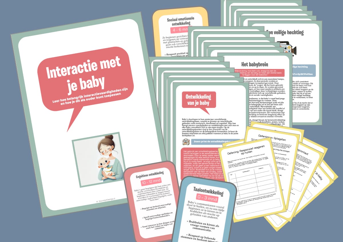 Interactie met je baby, doe onze training!